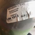 422552-2 Oöppnad tub 10 kg med kolsyra för öl/läskanläggning