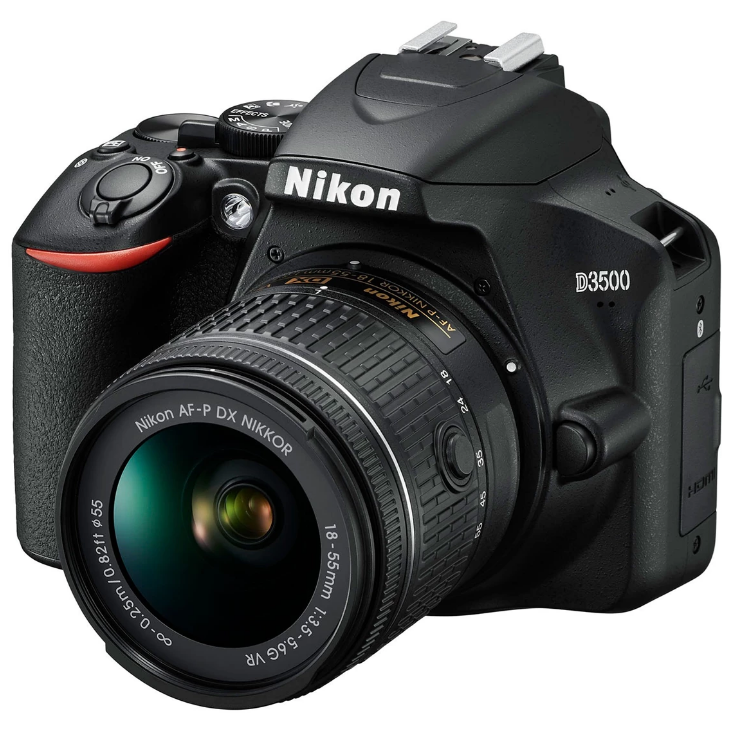 System camera Nikon D3500 + 18-55mm AF-P VR