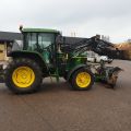 732154-7 John Deere 6110 SE 4WD 2002 with equipment (STG391)