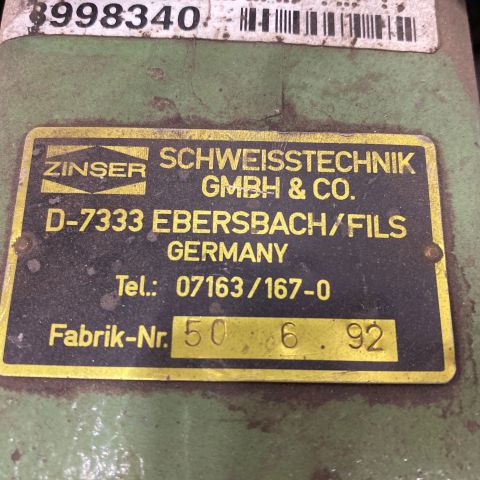726356-5 Beaveling machine Zinser 50/6/92