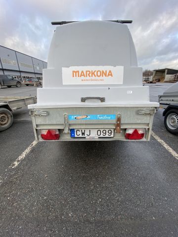 661484-13 Trailer with cover - Majava M 2526 LJ - CWJ099