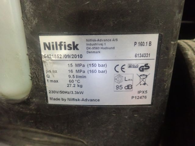 618521-13 High pressure washer NILFISK P 160.1