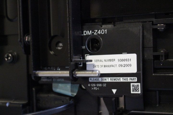 731580-5 LED TV Sony Sony KDL-40ZX1 40 "with soundbar