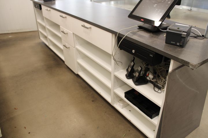 731633-3 Checkout counter and counter counter for flower shop