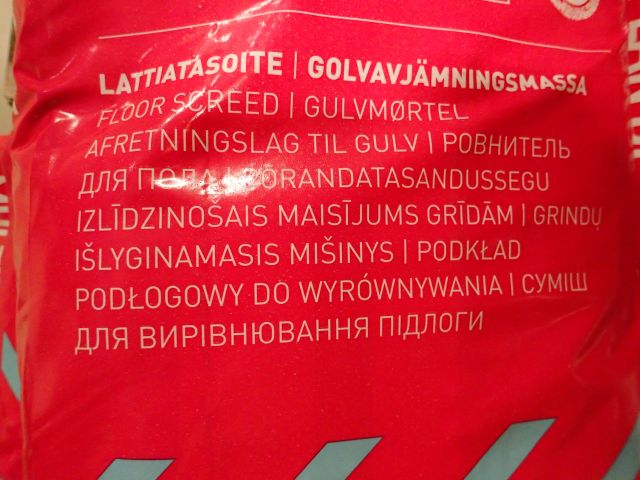 578354-15 Div leveling compound etc.