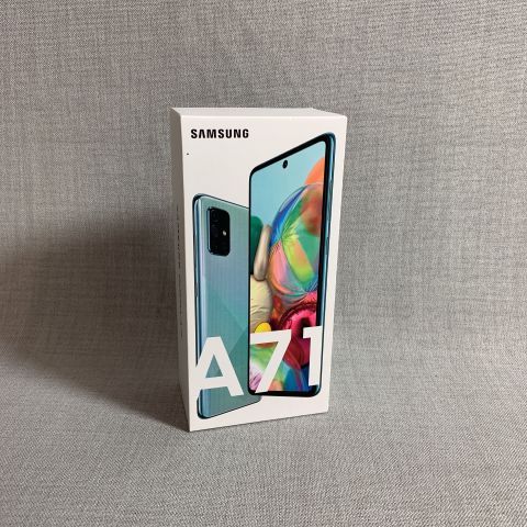 732547-2 Smartphone Samsung Galaxy A71 Blue