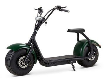 732466-1 Electric Scooter Freev EVR 900R - Forest Green