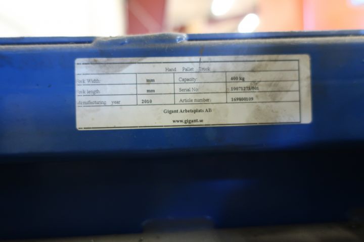 718439-5 Gigant lift truck, 400kg