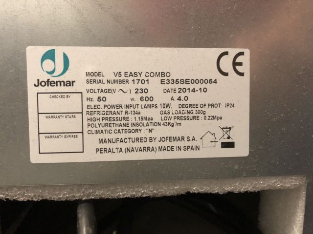 422574-2 Vending machine from Jofemar for tobacco, cigarettes, razor blades etc.