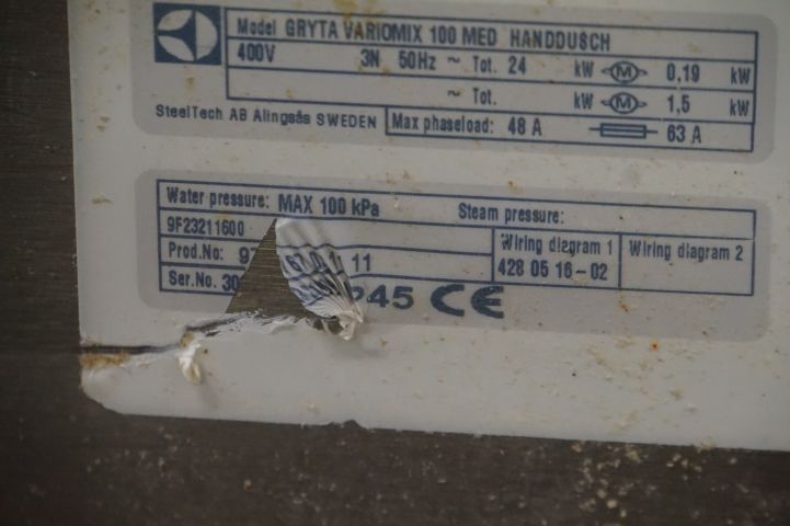 706243-15 Cooking pots "100L and 150L"