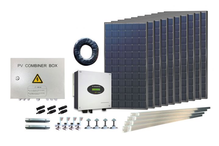734301-1 Complete on-grid solar energy system - 3.04 KW