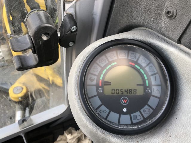 502008-7 Mini excavator Wacker Neuson 50Z3 549h -15 incl. gear