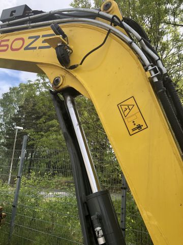 502008-9 Mini excavator Wacker Neuson 50Z3 549h -15 incl. gear