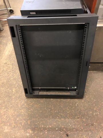 422925-3 RACK with ventilation, wall bracket and lockable glass door. GRAPE AUDIO.
