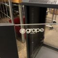 422925-2 RACK with ventilation, wall bracket and lockable glass door. GRAPE AUDIO.