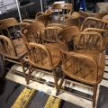 422932-1 8 classic pub chairs from Andy Thornton, England