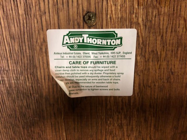 422932-3 8 classic pub chairs from Andy Thornton, England