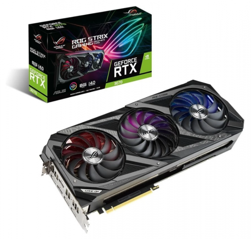 732234-1 Grafikkort ASUS Geforce RTX 3070 ROG STRIX GAMING 8G