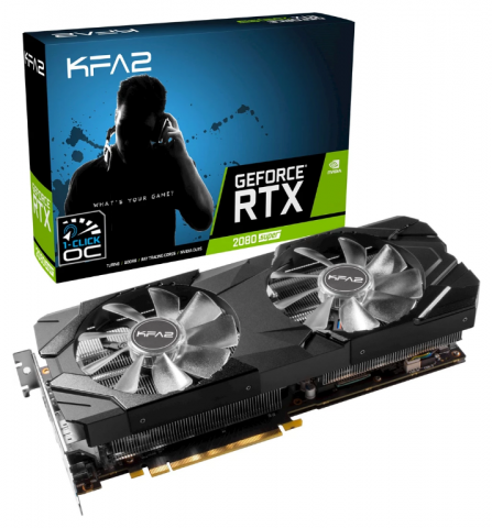 732242-1 Graphics card KFA2 GeForce RTX 2080 Super EX 8GB