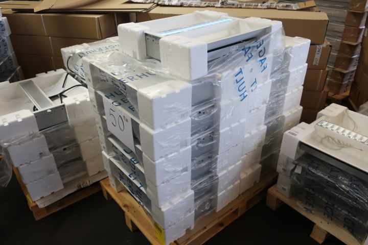 719218-1 13 pcs recessed luminaire Fagerhult Indigo Combo 2x14W 60x60cm