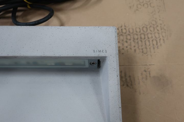 719234-5 2 outdoor lighting Simes Concrete Wall LED 29x6x15cm