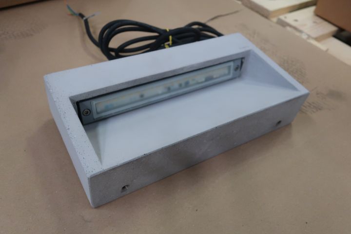 719234-2 2 outdoor lighting Simes Concrete Wall LED 29x6x15cm