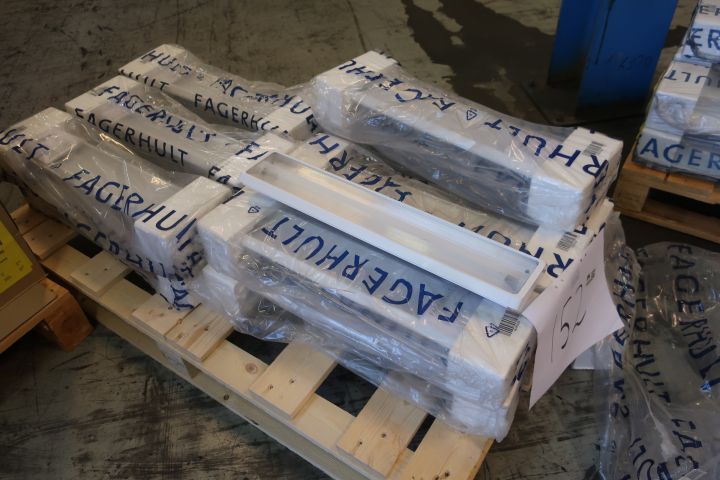 719334-1 14 pcs suspended office luminaire Fagerhult Vidi 1x14W 60x12cm