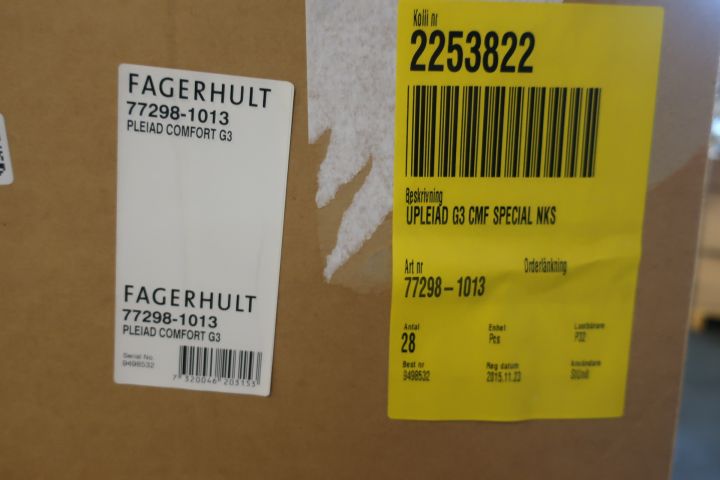 719347-7 15st Fagerhult Pleiad Comfort G3