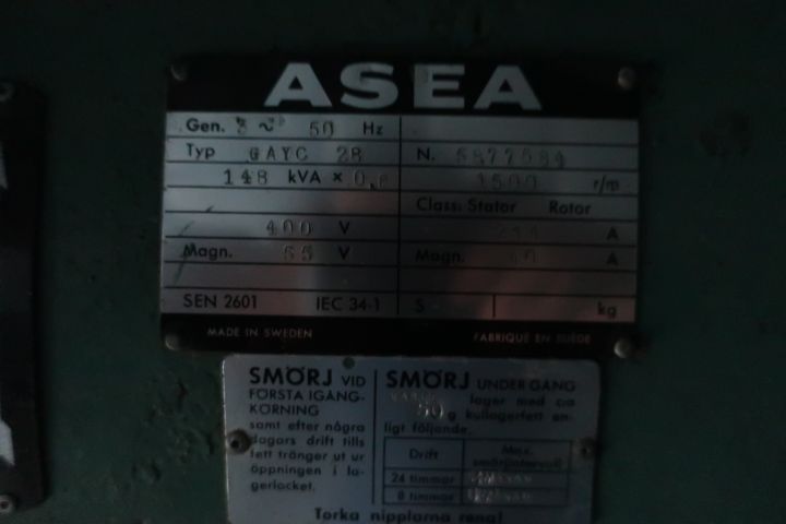 719363-5 Power plant ASEA, diesel-powered, in 20-foot containers