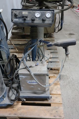 718446-3 2 Color sprayer - i.a. Nordson Tribomatic Versa spray