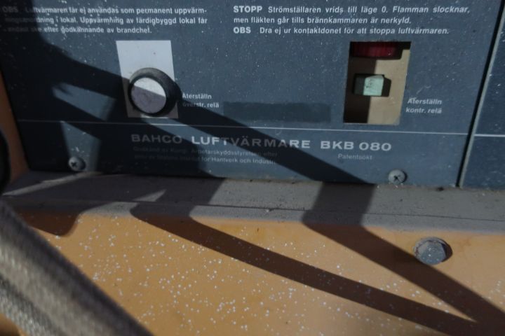 718490-4 Bahco Air Heater BKB 080