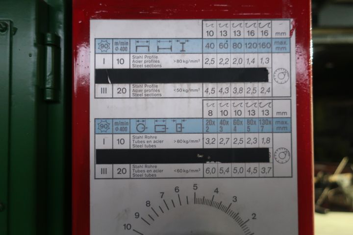 718497-6 Circular saw, Kaltenbach KKS 400