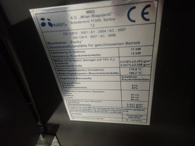 618596-13 MBS Rocky 11 kw