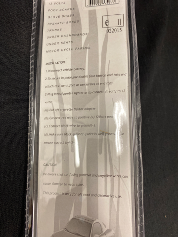 737101-3 Underglow, purple, 47cm, 10 pieces