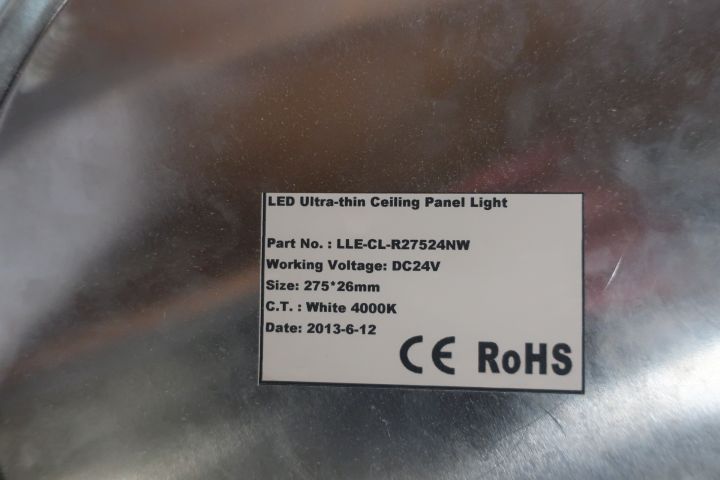 718579-10 Pallet with various LED luminaires, i.a. HERRING