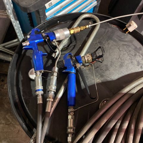 728553-5 Rostskyddsspruta - Tank, pump & spruta