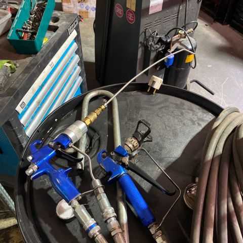 728553-6 Rostskyddsspruta - Tank, pump & spruta