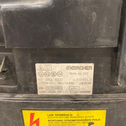 734791-7 Vacuum cleaner Kärcher NT 351 ECO