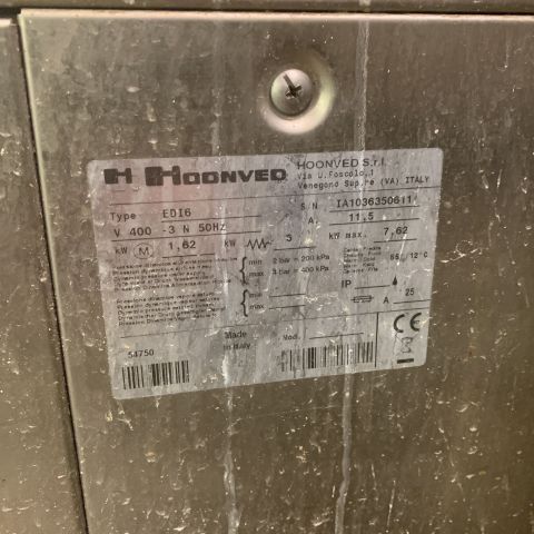 731676-4 Dishwasher: Back dishwasher Hoonved EDI 6, and sink