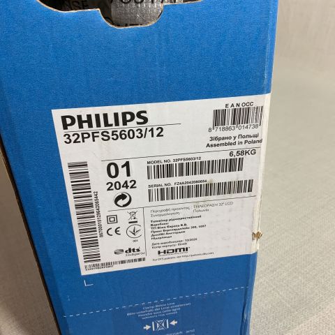 736858-3 TV Philips 32 "Full-HD LED 32PFS5603 / 12