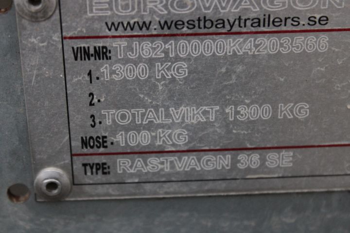 737849-17 Eurowagon Crew Booth Reg. No. JET60A -19