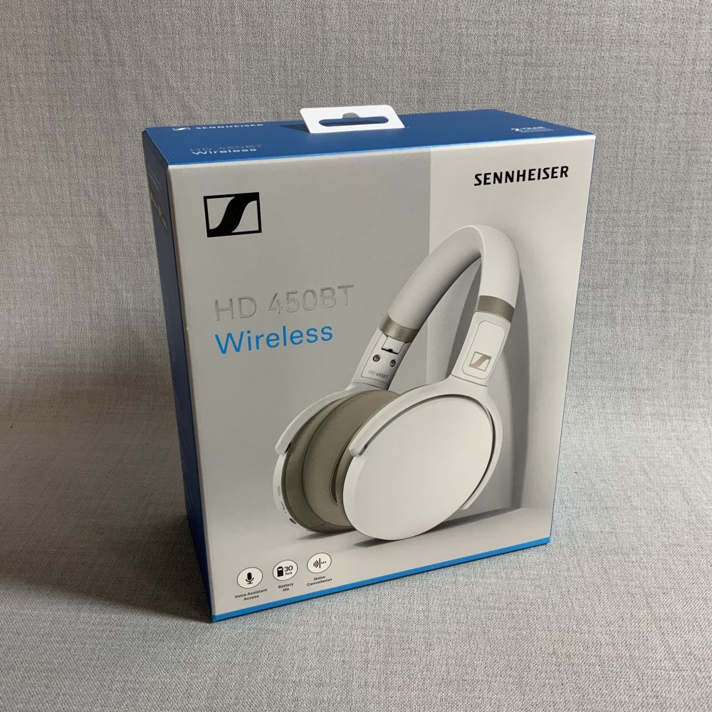 Sennheiser HD 450BT White Wireless Headphones
