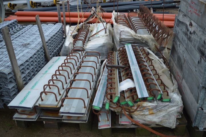 717543-10 Reinforcement joints, form rods, mesh spacers, expanded metal, comax boxes, concrete spacers