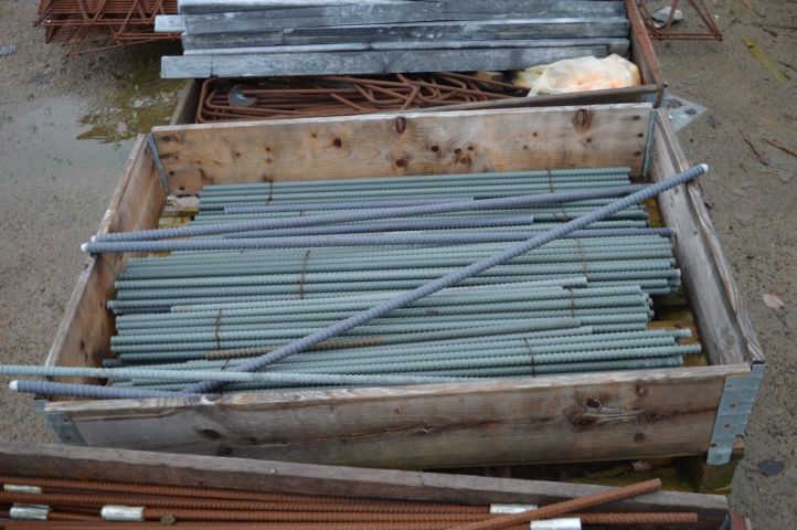 717543-22 Reinforcement joints, form rods, mesh spacers, expanded metal, comax boxes, concrete spacers