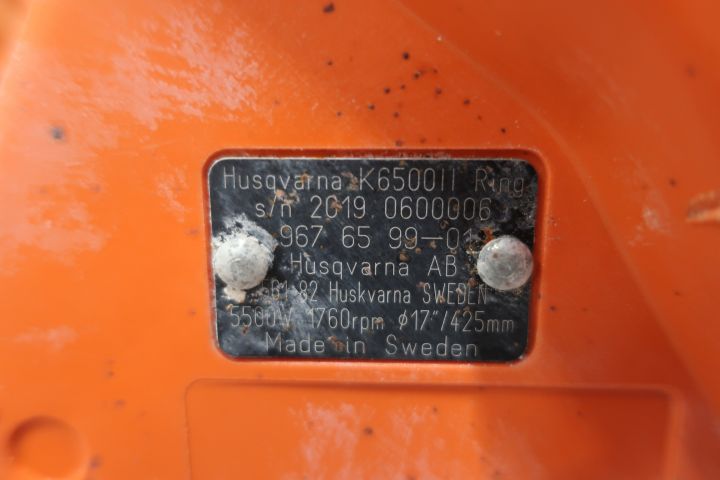 737816-5 Cutting machine Husqvarna K6500 Ring