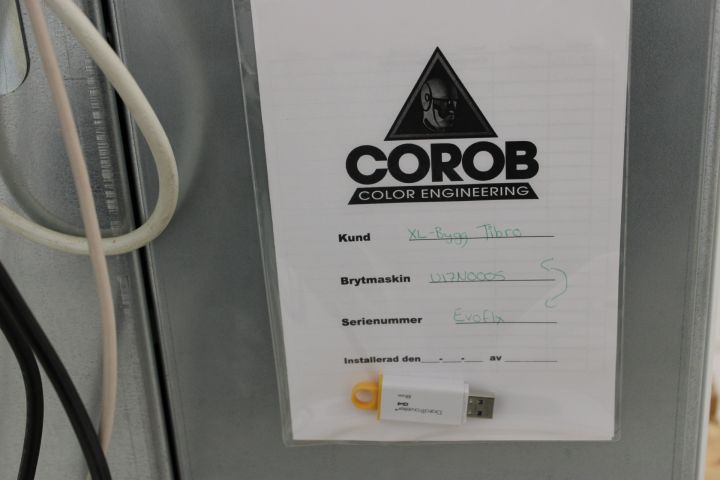 665286-10 PC controlled refractor / paint mixer EVOFLX-LV, Corob, 2017