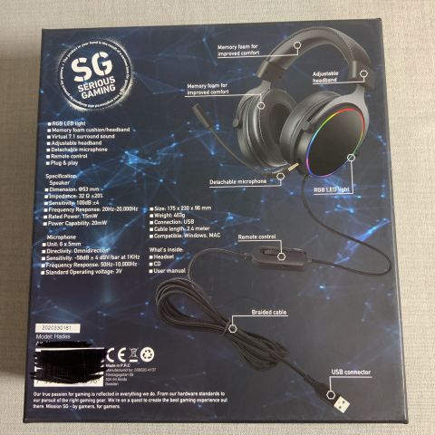 738199-3 Gamingheadset Mission SG Hades