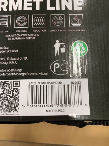 739084-4 17-piece Kastrullset, Blaumann Gourmet Line Jumbo