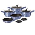 739079-1 10-piece pot set, Berlinger Haus Metallic-Line Royal Blue Edition