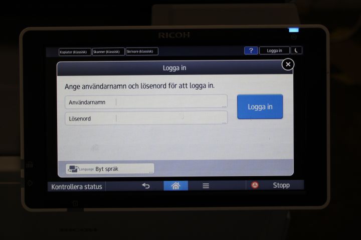 676784-8 Multifunction Printer Ricoh MP C307